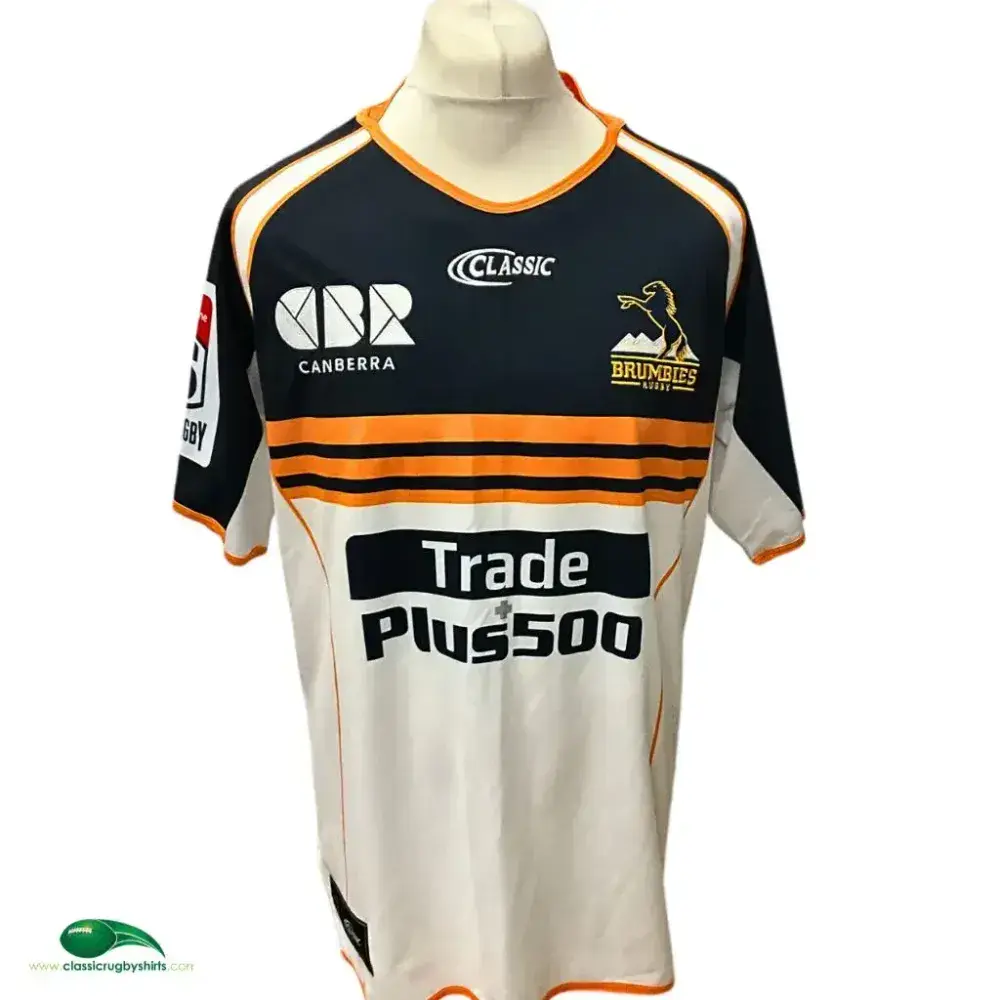 2018 Brumbies Rugby Shirt | Old Official Classic Jersey