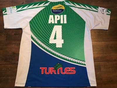 2018 Cook Islands Masters No 4 Rugby League Shirt 3XL