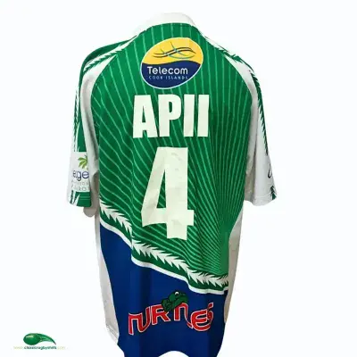 2018 Cook Islands Masters No 4 Rugby League Shirt 3XL