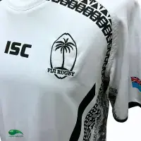 2018 Fiji World Cup Sevens Rugby Shirt | Old Official ISC Jersey