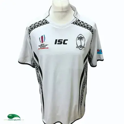 2018 Fiji World Cup Sevens Rugby Shirt Medium