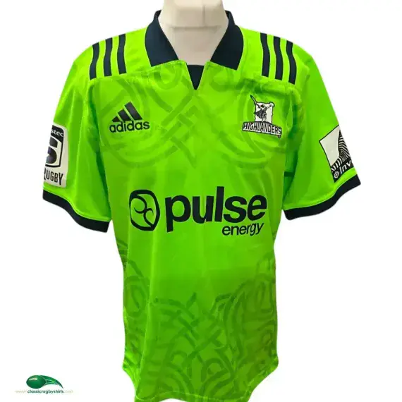 2018 Highlanders Rugby Shirt | Old Official Adidas Vintage Jersey