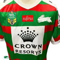 2018 South Sydney Rabbitohs Rugby Shirt | Old Official ISC Jersey