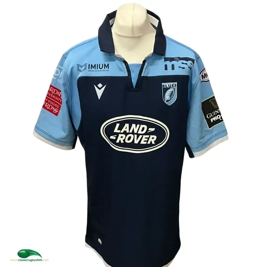 2019/20 Cardiff Blues Rugby Shirt - Vintage Old Jerseys
