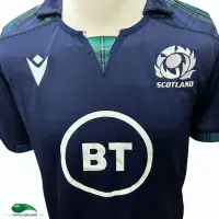 2019/20 Scotland Rugby Shirt - Old Official Macron Jersey