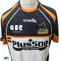 2017 Brumbies Indigenous Rugby Shirt - Old Official Classic Vintage Jersey