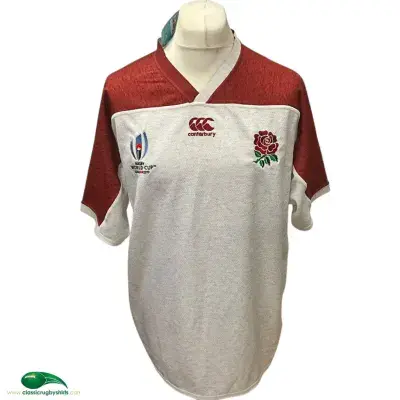 2019 England BNWT World Cup Player Issue Rugby Training Shirt 3XL XL