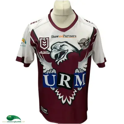 2019 Manly - Warringah Sea Eagles  Community Rugby League Shirt Large