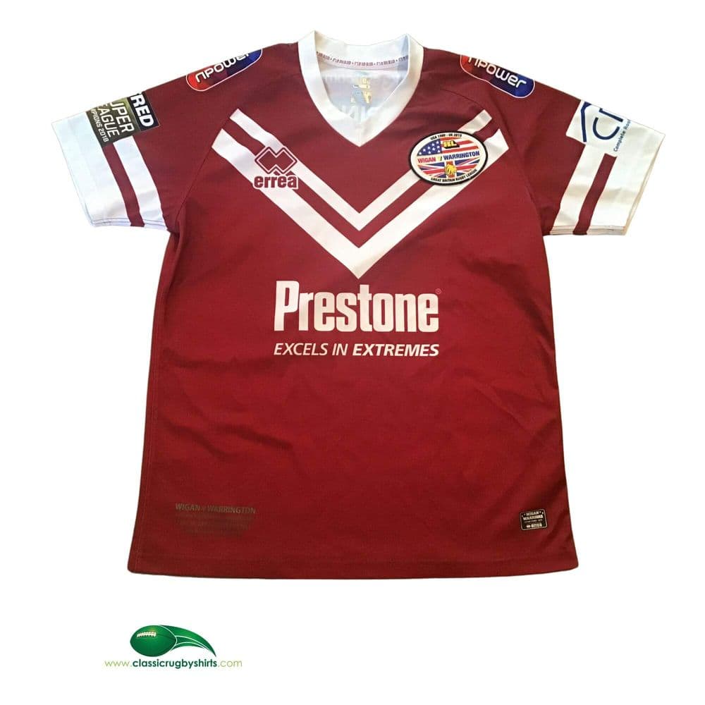 World Rugby Shirts | 2019 Wigan Vintage Old Jerseys