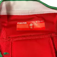 2020/21 Wales Player Rugby Shirt | Old Official Macron Jersey