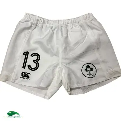 2020s Ireland No 13 Player Rugby Union Shorts XL
