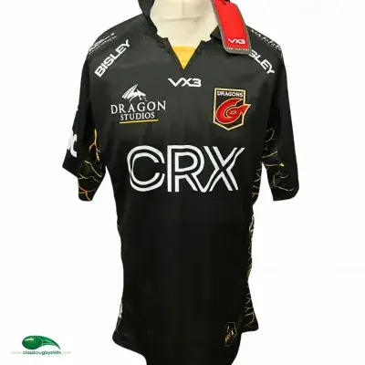 2021 2022 Newport Gwent Dragons BNWT Player Issue Rugby Shirt 4XL Large