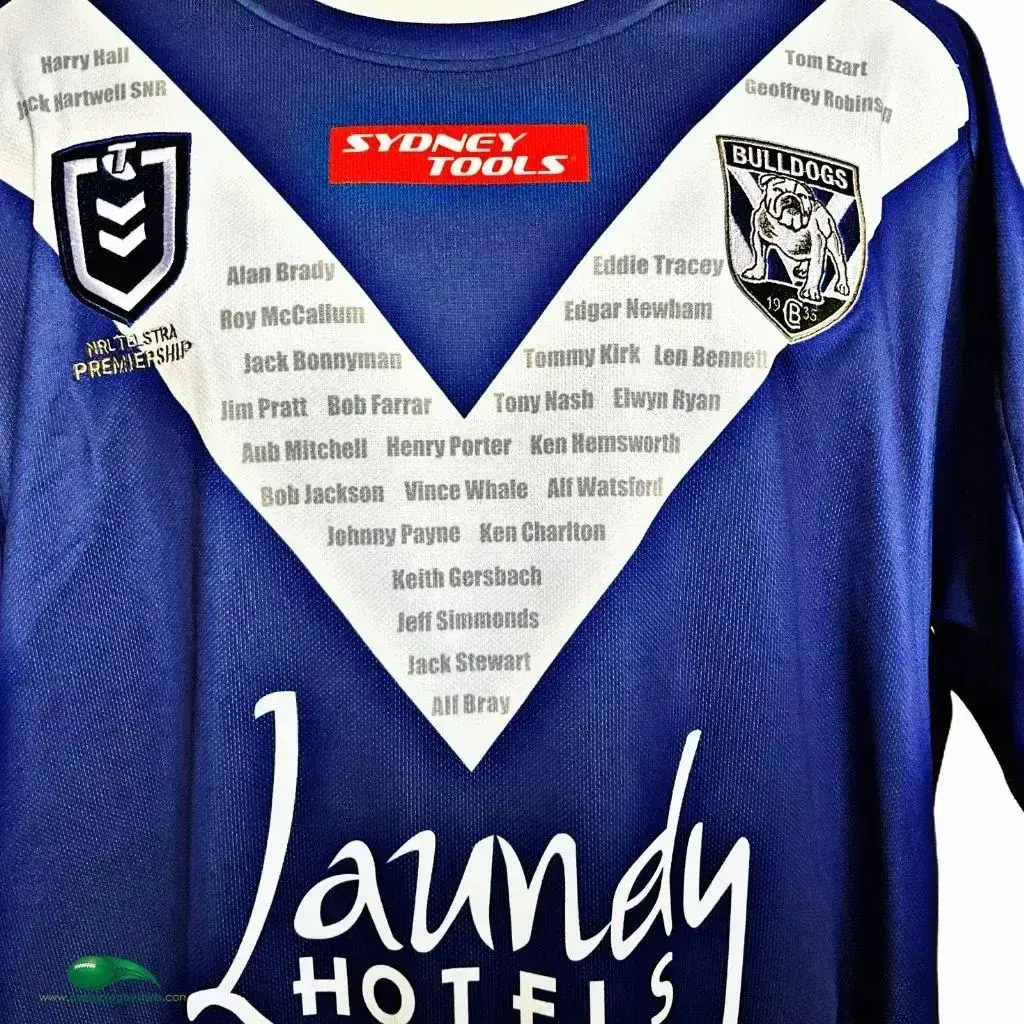 NRL Rugby Shirts 2021 Canterbury Bankstown Bulldogs ANZAC