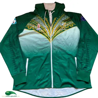 2021 Cook Islands World Cup Rugby League Track Hoody 4XL