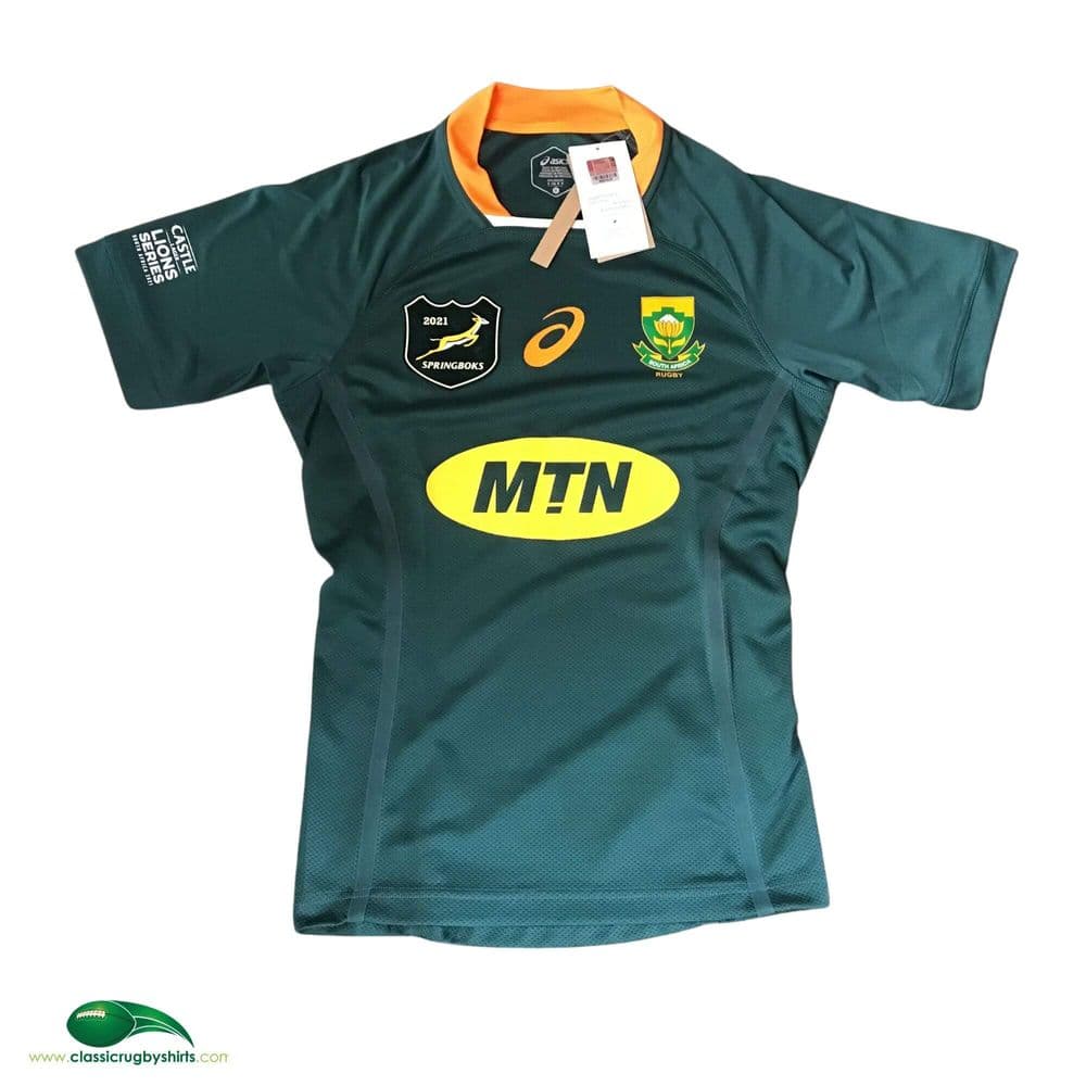 World Rugby Shirts | 2021 South Africa Vintage Retro Jerseys