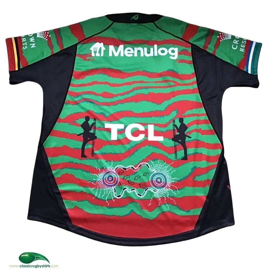 World Rugby Shirts 2021 South Sydney Rabbitohs Indigenous