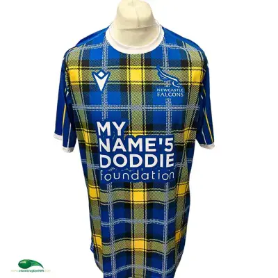 2022 2023 Newcastle Falcons Doddie Rugby Shirt XL