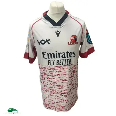 2022 Emirates Lions Player Issue Rugby Union Shirt XL
