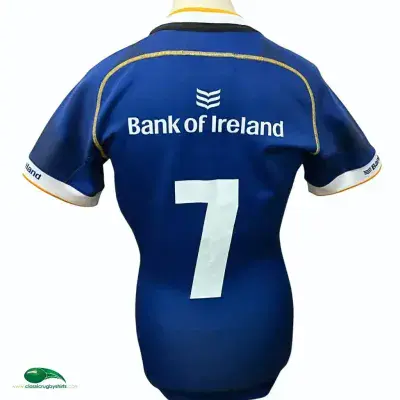 2023 2024 Leinster No 7 Player Issue Rugby Shirt Medium
