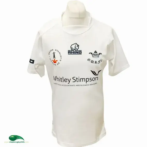 2023 Major Stanley XV Rugby Shirt | Old Official Rhino Jersey