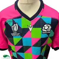 2023 Scotland RWC Rugby Shirt | Old Official Macron Jersey