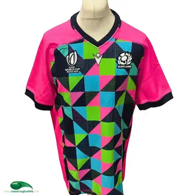 2023  Scotland BNWT World Cup Rugby Training Shirt XL