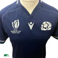 2023 Scotland RWC Rugby Shirt | Old Official Macron Jersey
