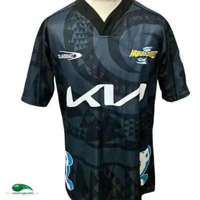 2024 Hurricanes Alternate Rugby Shirt XL