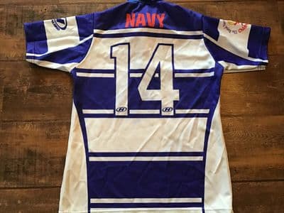 Royal Navy Rugby League Player No 14  Medium XS