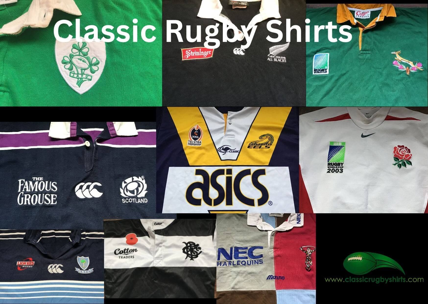 Vintage Rare Jerseys | League & Union | Classic Rugby Shirts