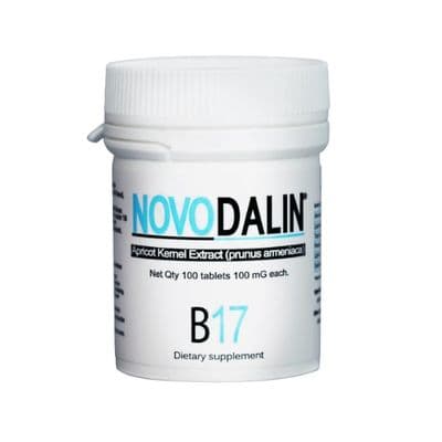 Amygdalin  Novodalin B17 100mg  x 100 Tablets