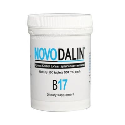 Amygdalin Novodalin  B17  500mg  x 100 Tablets
