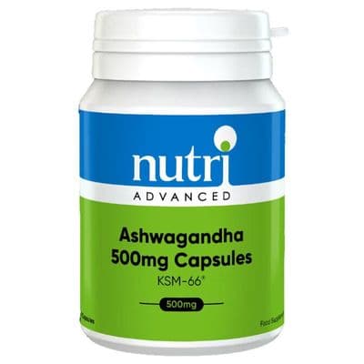 Ashwagandha 500mg Capsules 60
