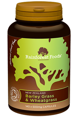 Barley Grass and Wheatgrass Capsules