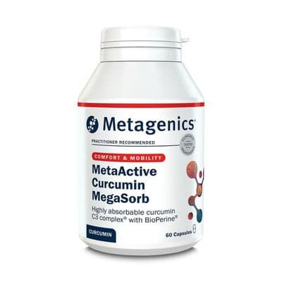 MetaActive Curcumin Megasorb 60 capsules