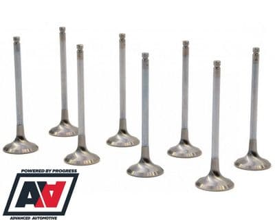 8 x Exhaust Valves For Vauxhall C16 X14 X16 Y16 Z16XE 16v Engines