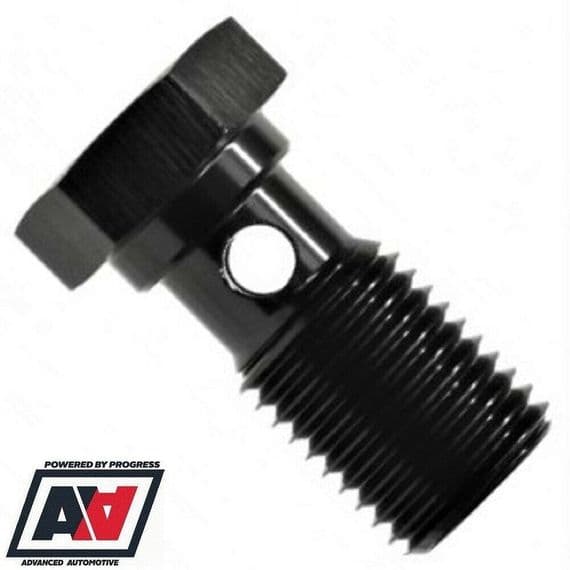 A ABSOPRO 14mm ID 8mm OD M14x1.5 Banjo Fitting Adapter Zilveren Kleur - 4 Stuks