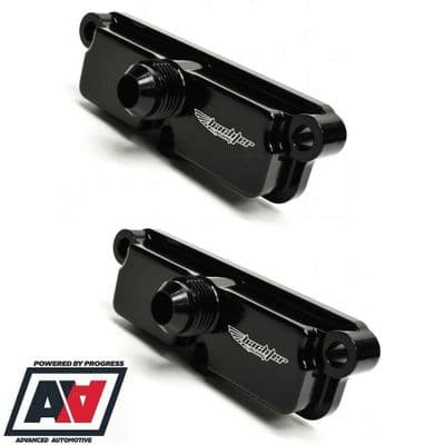 Bachler Racing Subaru Impreza GC8 Rocker Cover Breather Caps AN8 V1 To V4