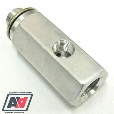 BMW 3 Series E30 E36 318 320 325 328 M3 M12 Oil Pressure Gauge T Piece Adaptor