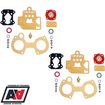 Dellorto 40 DHLA Carburettor Service Kit Pair 150 NV