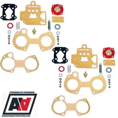 Dellorto 45 DHLA Carburettor Gasket Service Kit Pair 170 NV