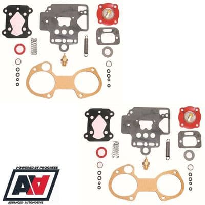 Dellorto DHLA 45 Turbo Carburettor Gasket Service Kit Pair
