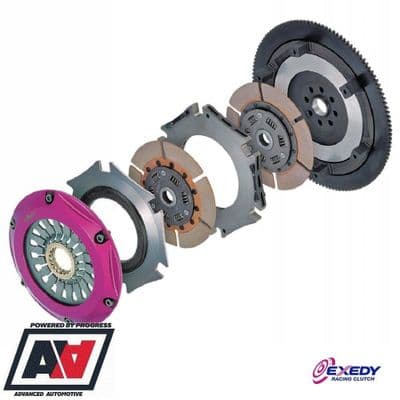 Exedy Racing Hyper Twin Plate Clutch Kit Subaru Impreza 5 Speed RCM1070