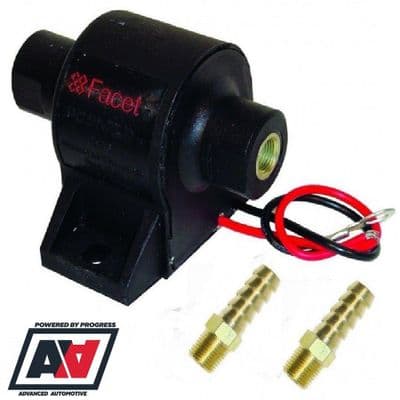 Facet 60104 Fuel Pump 12v Electric 1.5 To 4 Psi 8mm Unions