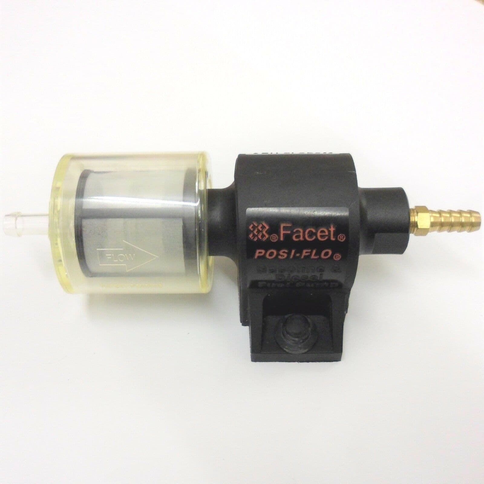 FACET POSI FLOW 12v FUEL PUMP KIT (1.5 to 4.0 Psi) + 8mm UNION + FUEL