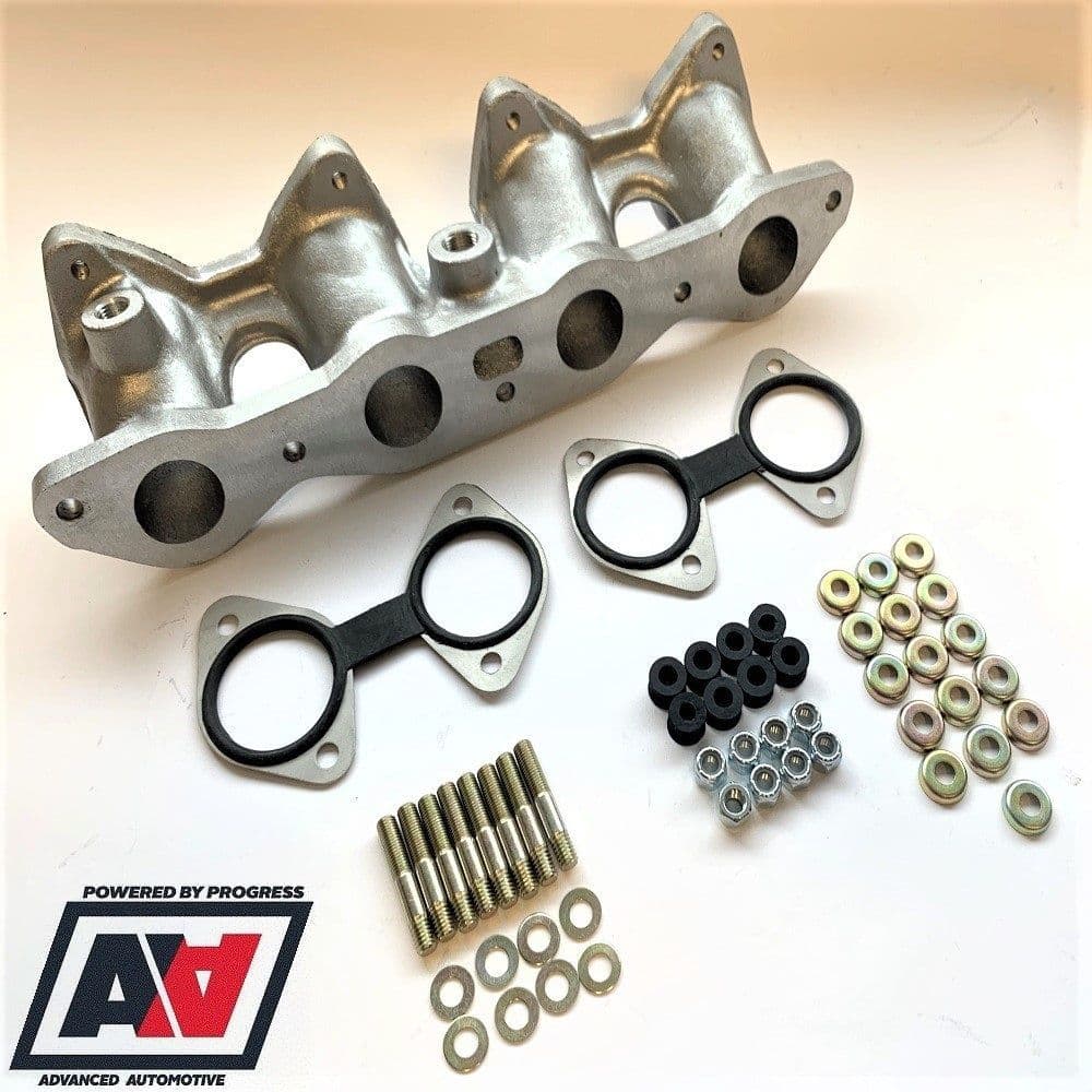 Ford Kent 1.6 X Flow Inlet Manifold For 2 x er 40 DCOE Carburettors Advanced Automotive