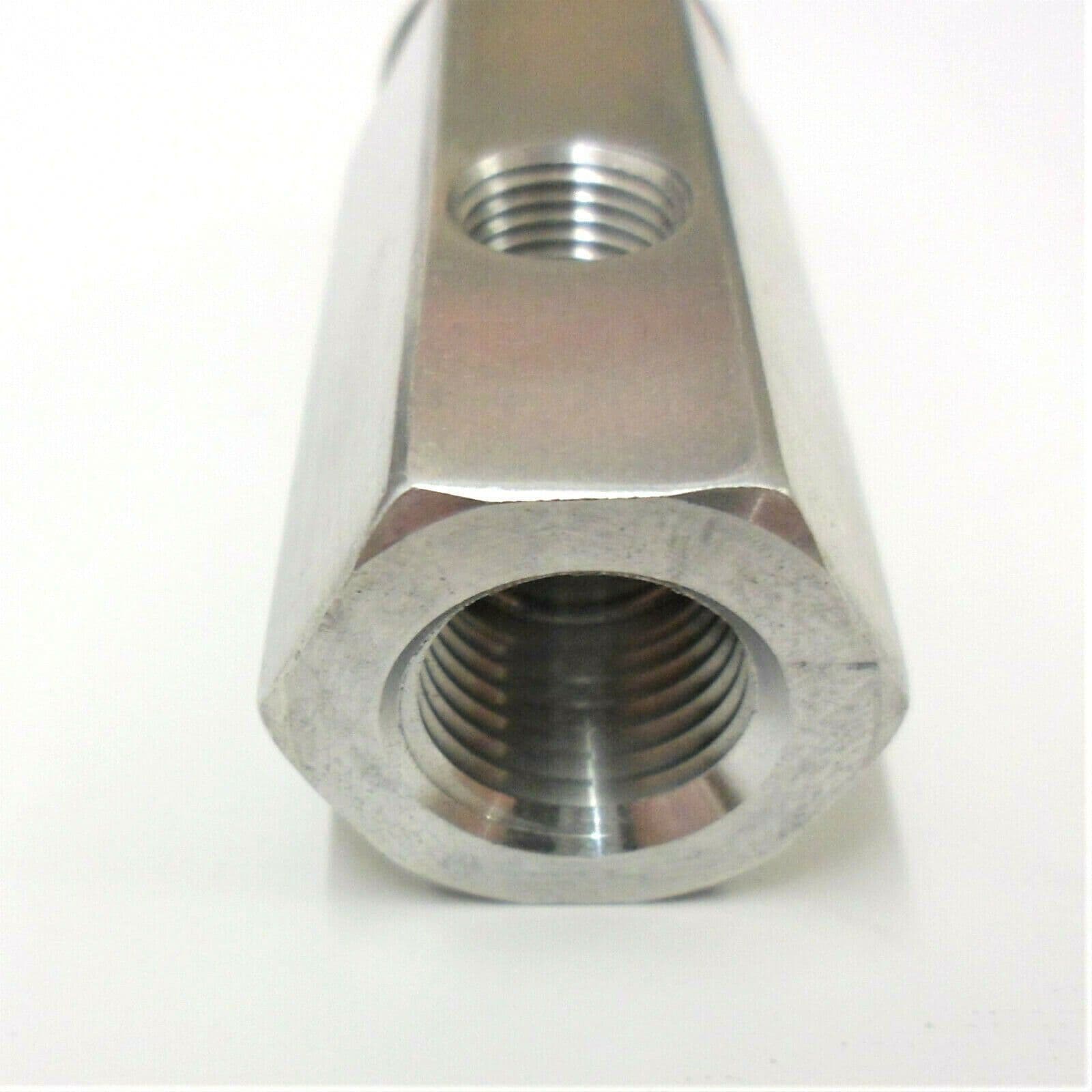 Ford 6.0L Powerstroke Fuel Pressure Gauge Adapter Fitting