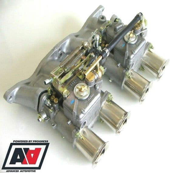 Ford Pinto 1.6 1.8 2.0 OHC Inlet Manifold & Twin Weber 45 DCOE Carburettors | Advanced Automotive