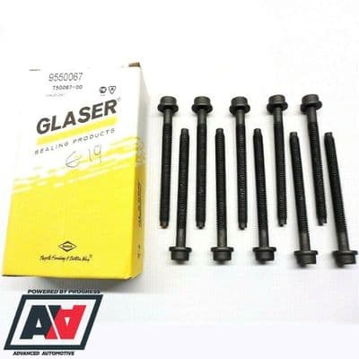 FORD ZETEC 1.6 1.8 2.0 16v CYLINDER HEAD BOLT SET