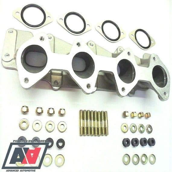 Ford Zetec Inlet Manifold Twin Weber 40 45 DCOE Inc Misab Plates Studs And Nuts | Advanced Automotive